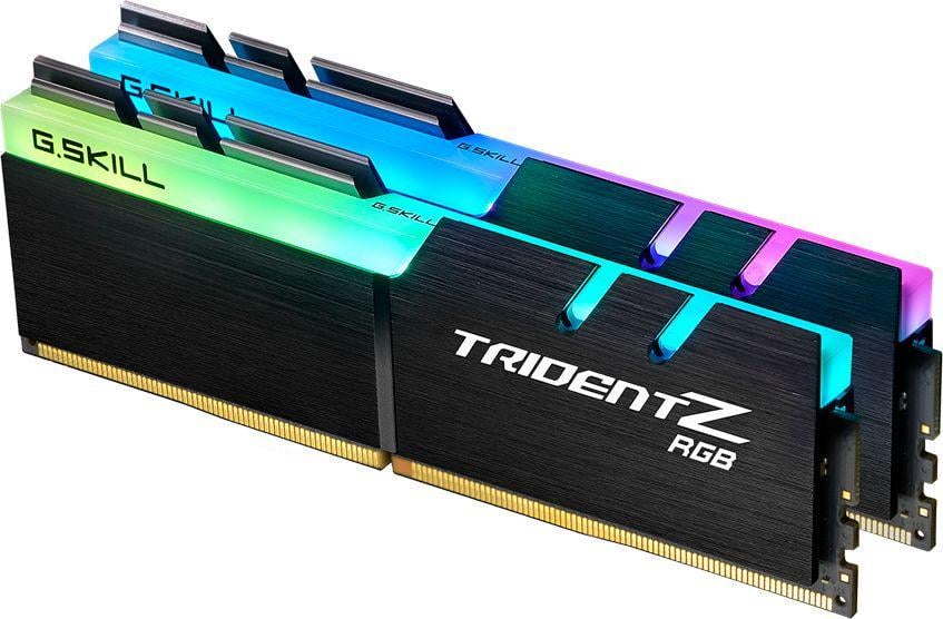 Пам'ять для настільних комп'ютерів G.Skill 2x32GB DDR4 3600 MHz Trident Z RGB (F4-3600C16D-64GTZR)