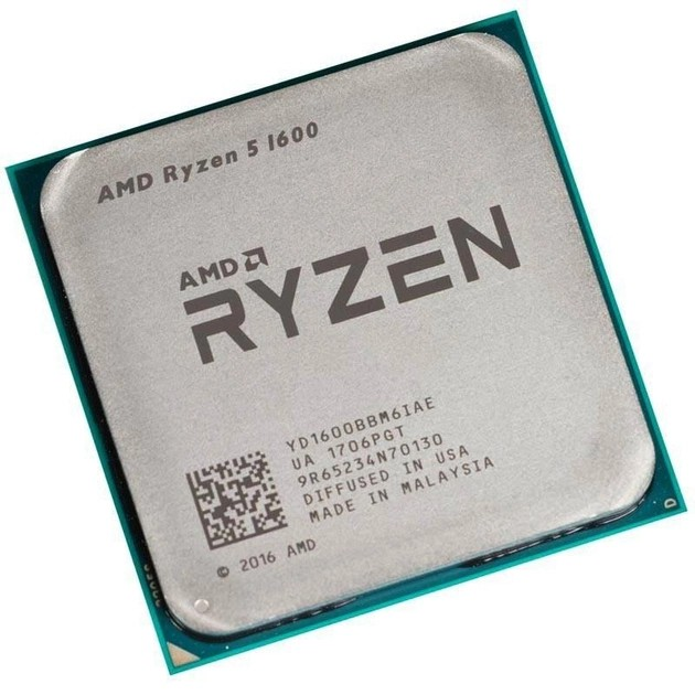 Процессор AMD Ryzen 5 1600 TRAY (YD1600BBM6IAE)