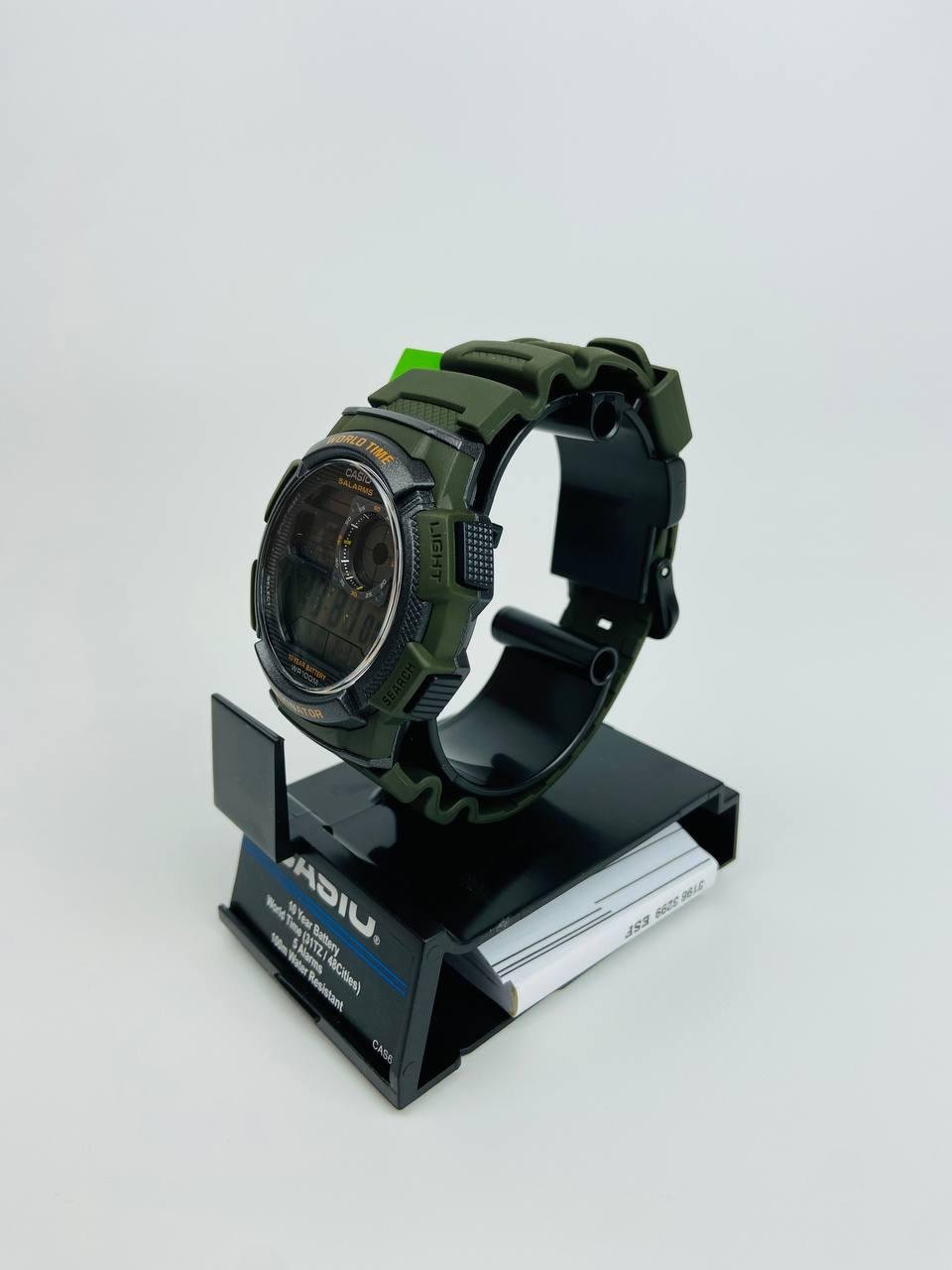 Годинник Casio AE-1000W-3AVCF Олива (42622)
