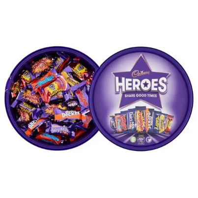 Набір цукерок Cadbury Heroes 550 г (00377) Набір цукерок Cadbury Heroes 550 г (00377)