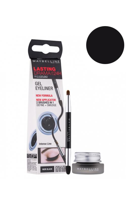 Підводка для очей Maybelline New York LastingDrama 24h гелева Noir Black (26075)