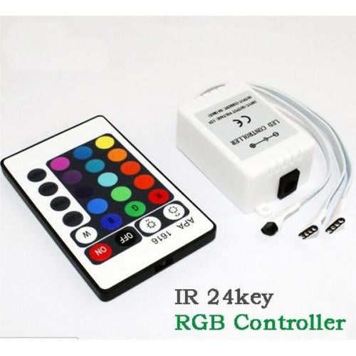 Світлодіодна стрічка SMD 3528 RGB 5 м - фото 3