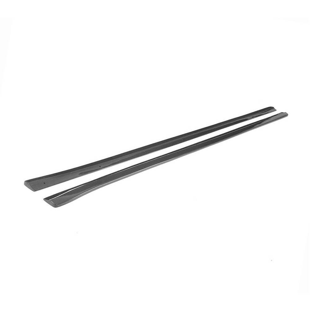 Боковые пороги DDCarbon V1 для Base/S/S Q4 для Maserati Ghibli 2013-2023 гг. натуральный карбон (153591)