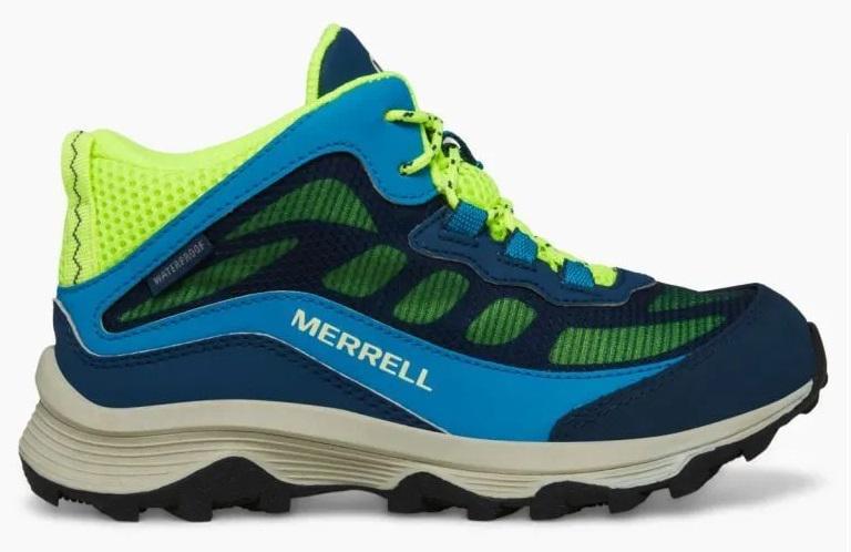 Черевики дитячі зимові Merrell Moab Speed Mid Waterproof р. 38 26,3 см Navy/Hi Viz (14193974) Черевики дитячі зимові Merrell Moab Speed Mid Waterproof р. 38 26,3 см Navy/Hi Viz (14193974)