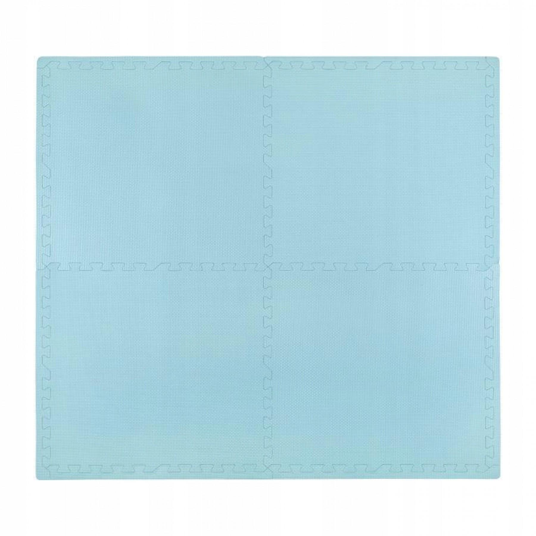 Мат-пазл 4FIZJO Mat Puzzle EVA 120x120x1 cм Light Blue (20369)