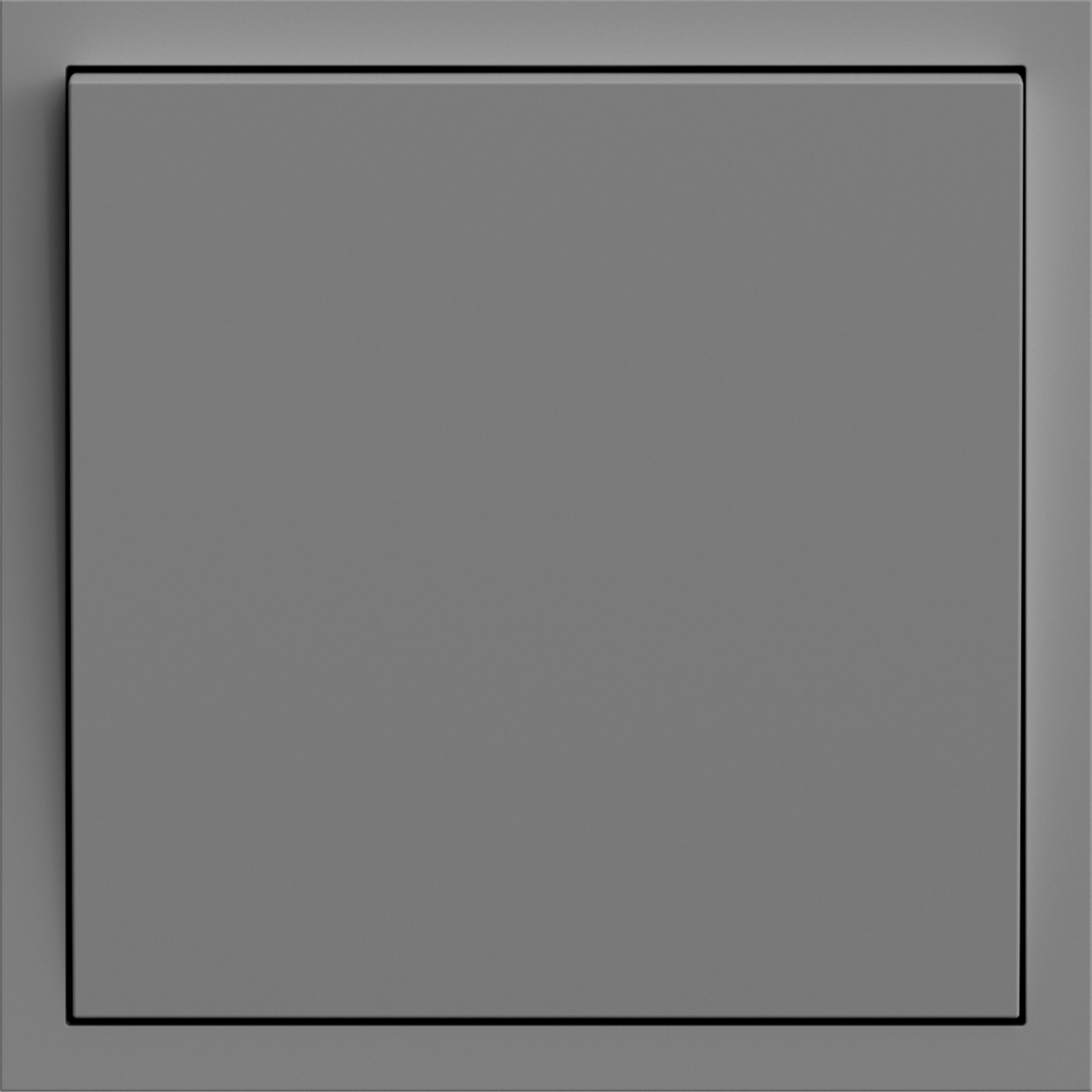 Вимикач одноклавішний ARDERO Soft 10А Сірий (EV111V-G) - фото 1