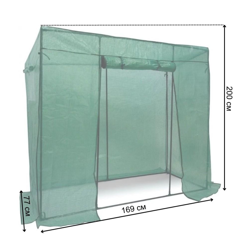 Теплиця парник плівкова Bonro B-2115 для огірків та помідорів 200х77 см (42401053) - фото 10 Теплиця парник плівкова Bonro B-2115 для огірків та помідорів 200х77 см (42401053) - фото 10