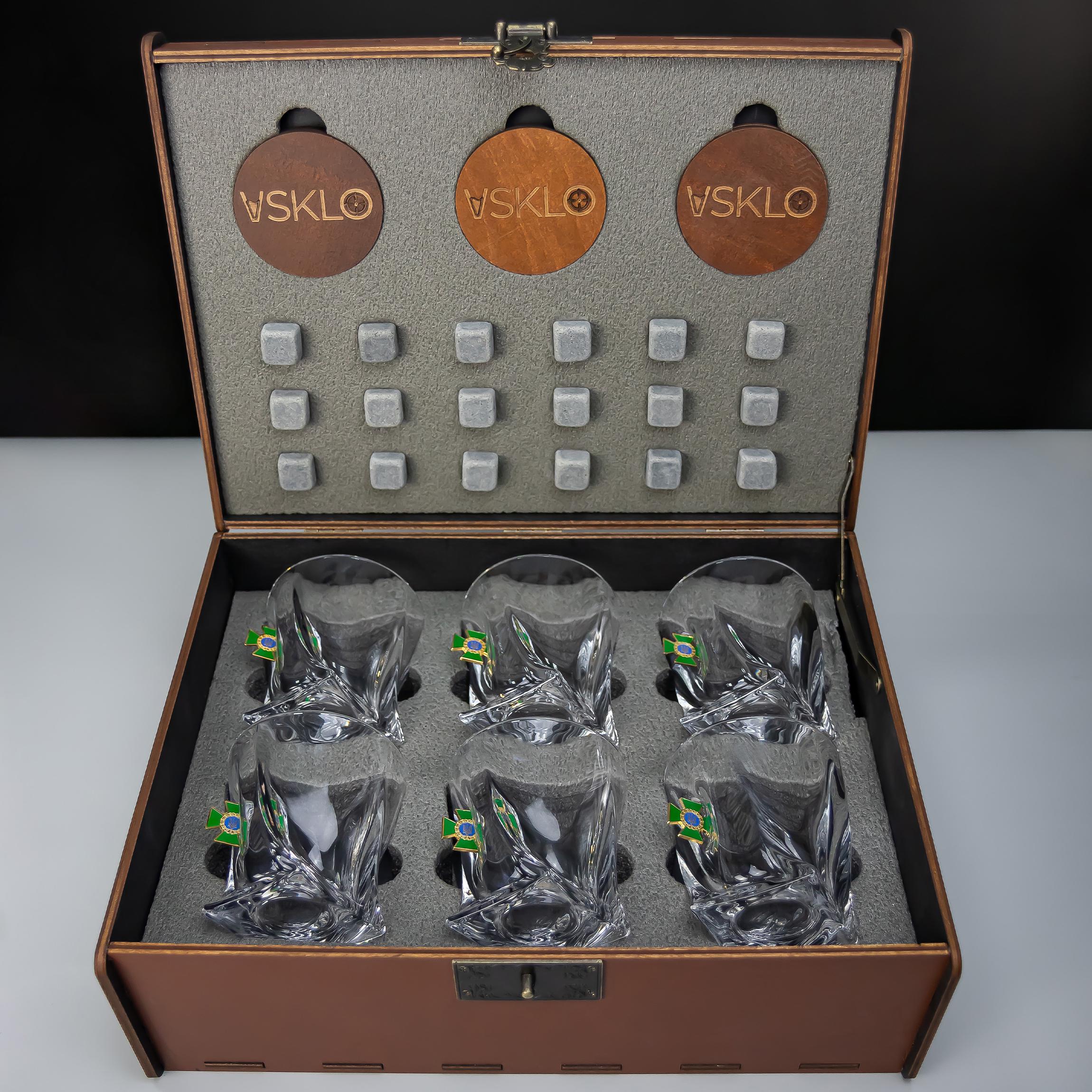 Набор хрустальных стаканов LEO 6 ГПСУ (25887394)