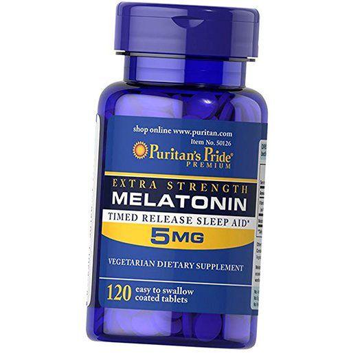 Мелатонин Melatonin 5 120 таблеток (72367010)