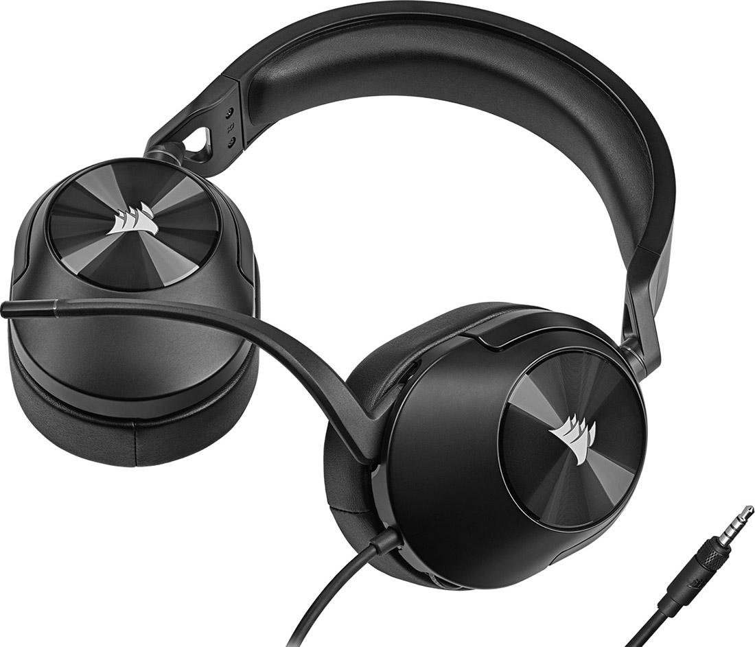 Наушники игровые Corsair HS55 Stereo Carbon (CA-9011260) - фото 5