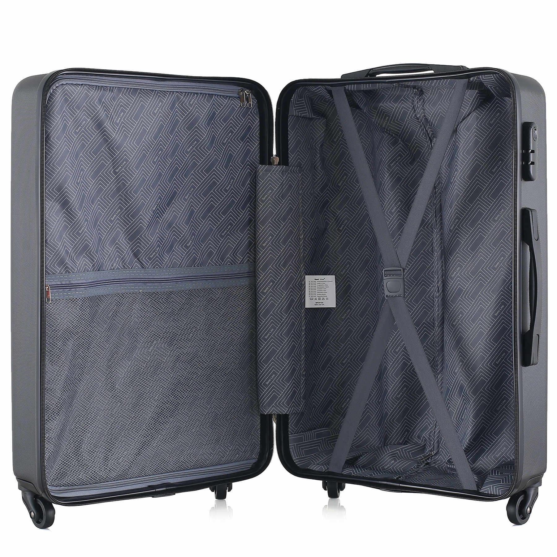 Валіза SEMI LINE 24" M Black (T5690-2) - фото 6 Валіза SEMI LINE 24" M Black (T5690-2) - фото 6