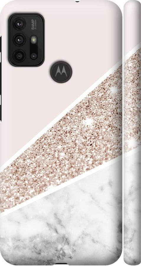 Чехол на Motorola Moto G20 Пастельный мрамор (4342m-2461-42517)