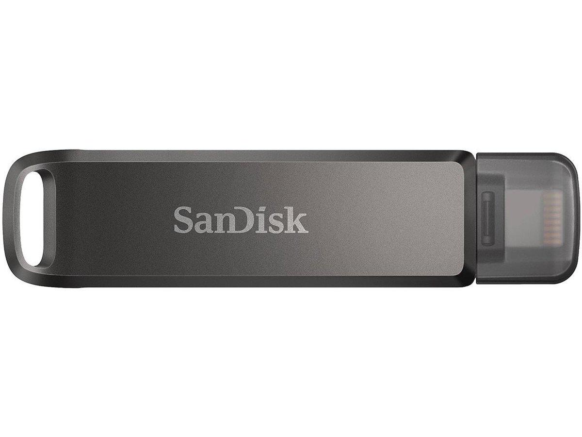 Флеш-пам'ять SanDisk iXpand Luxe USB Type-C/Lightning для Apple 256 Гб Black (SDIX70N-256G-GN6NE)