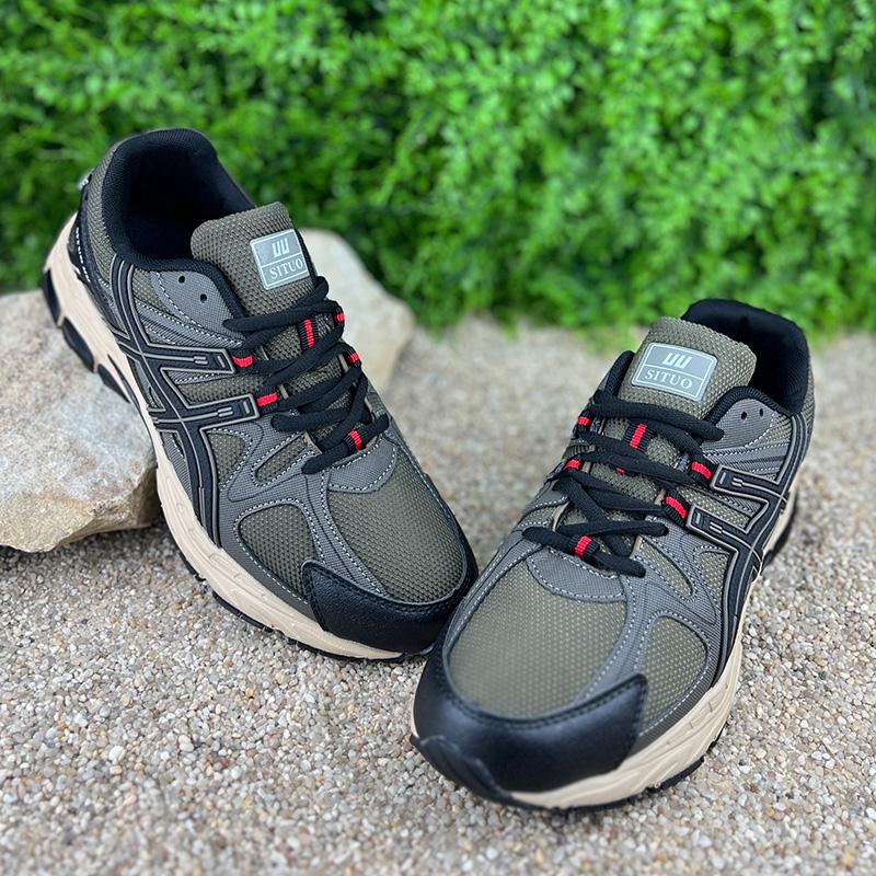 Кросівки чоловічі VS-0010469-5 комбіновані 28-28,5 см p. 45 Коричневий (87228088)