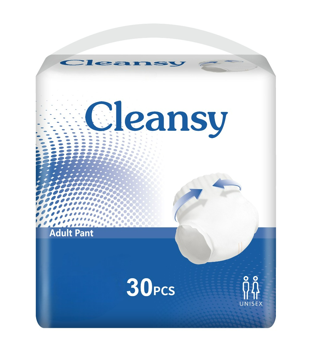 Подгузники-трусики для взрослых Cleansy M 30 шт.