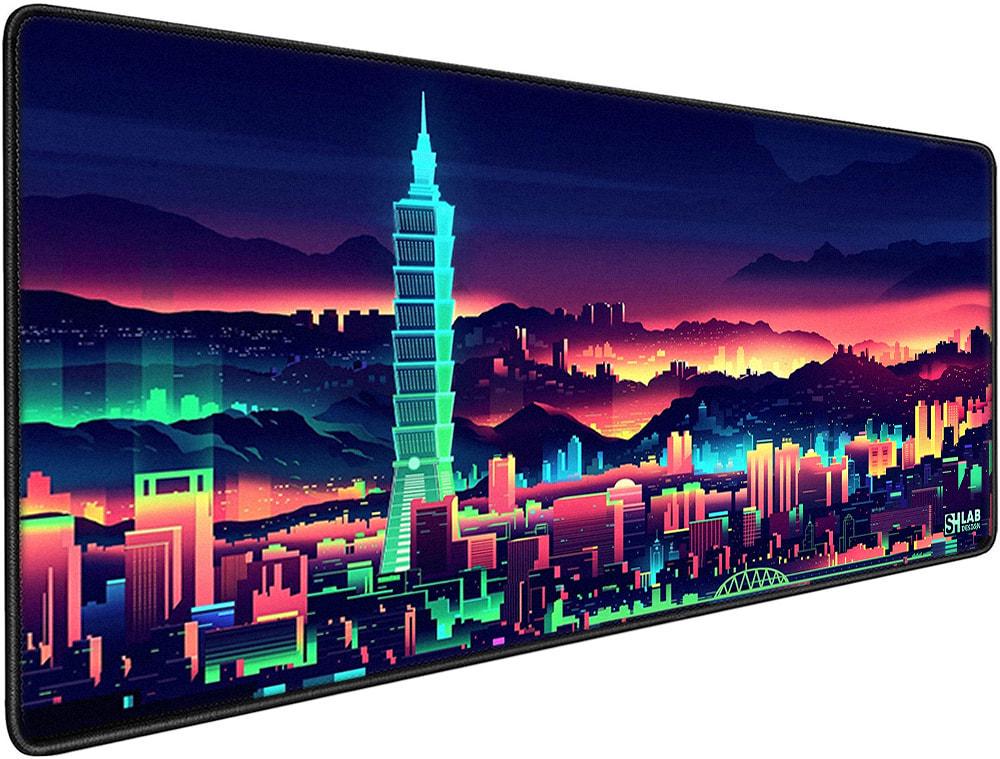 Килимок для мишки SHLab Night Neon City SHM-571 70х30 см (36601)