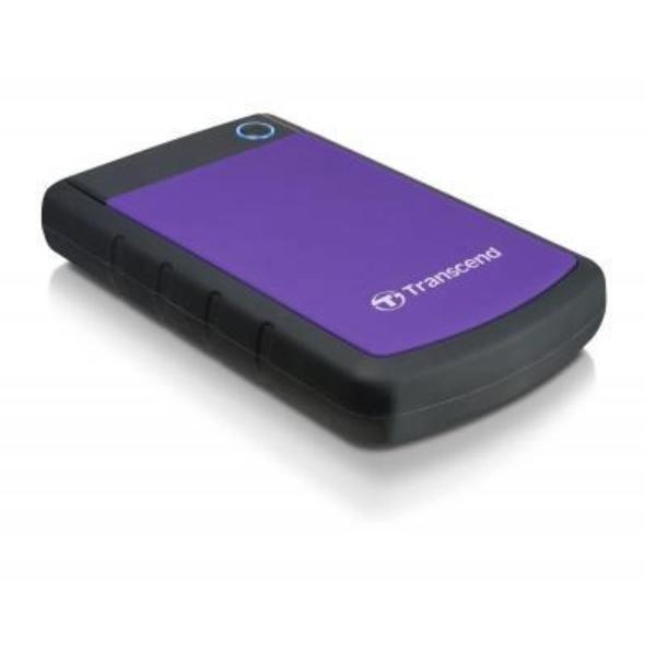 Жорсткий диск портативний Transcend StoreJet 25H3 USB 3.1 4 TB Фіолетовий (583324) - фото 2