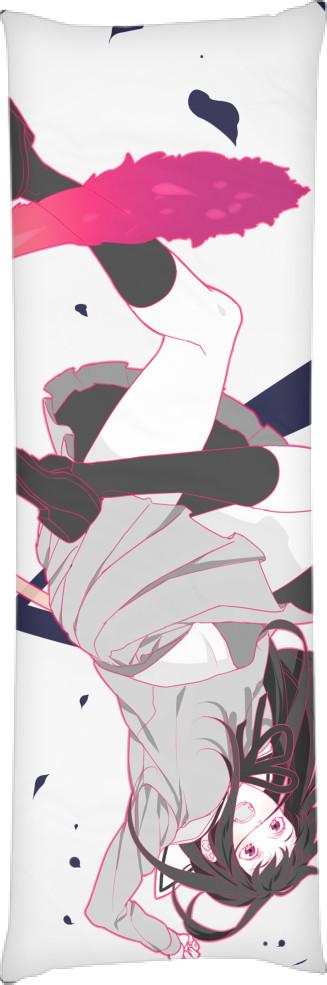 Подушка дакимакура Хиори Ики Бездомный Бог/Noragami 40х100 см (13531666)