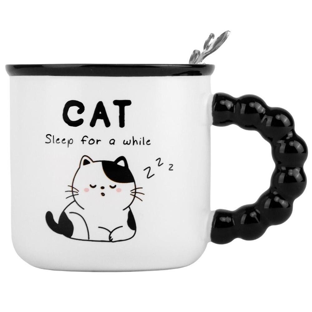 Кружка керамическая Elisey I am Cat 250 мл Белый (9050-009)
