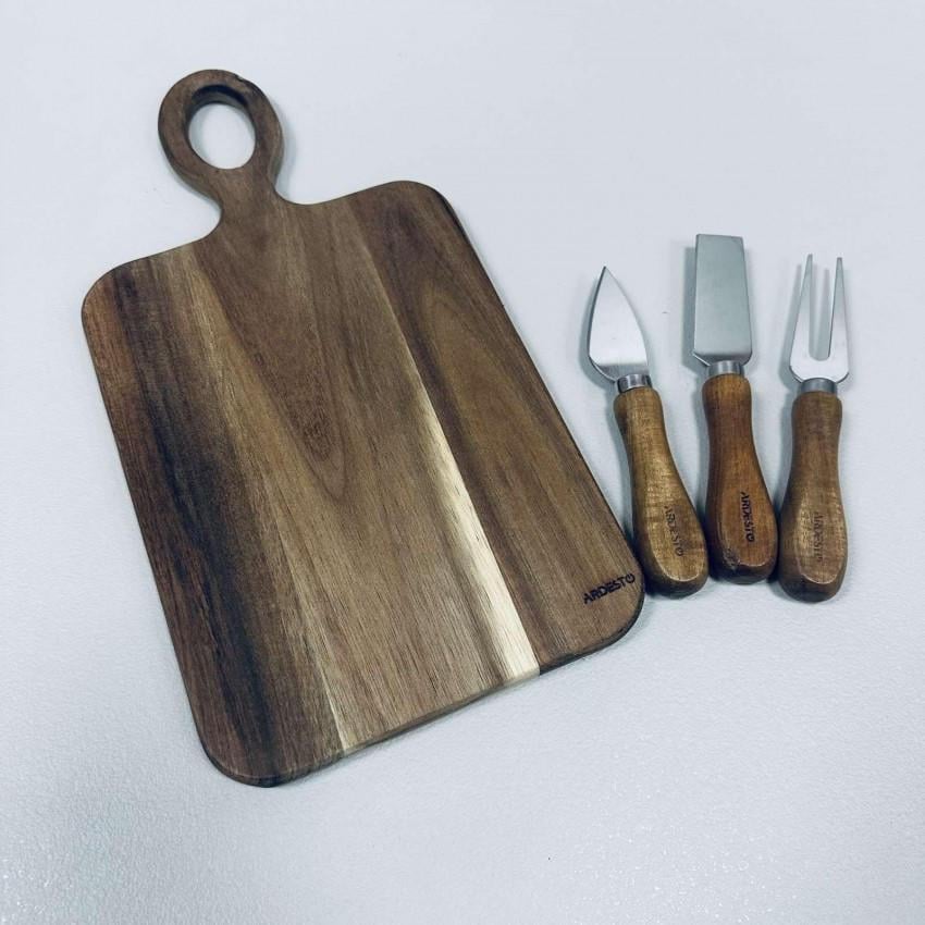 Набір ножів для сиру Ardesto Midori AR0929 33х17х1 см 4 пр. (2576235745) Набір ножів для сиру Ardesto Midori AR0929 33х17х1 см 4 пр. (2576235745)