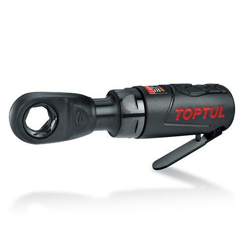Тріскачка пневматична Toptul GDAE0402 HEX 54N/m 1/4"/ 3/8"/ 1/4" 400об/хв mini