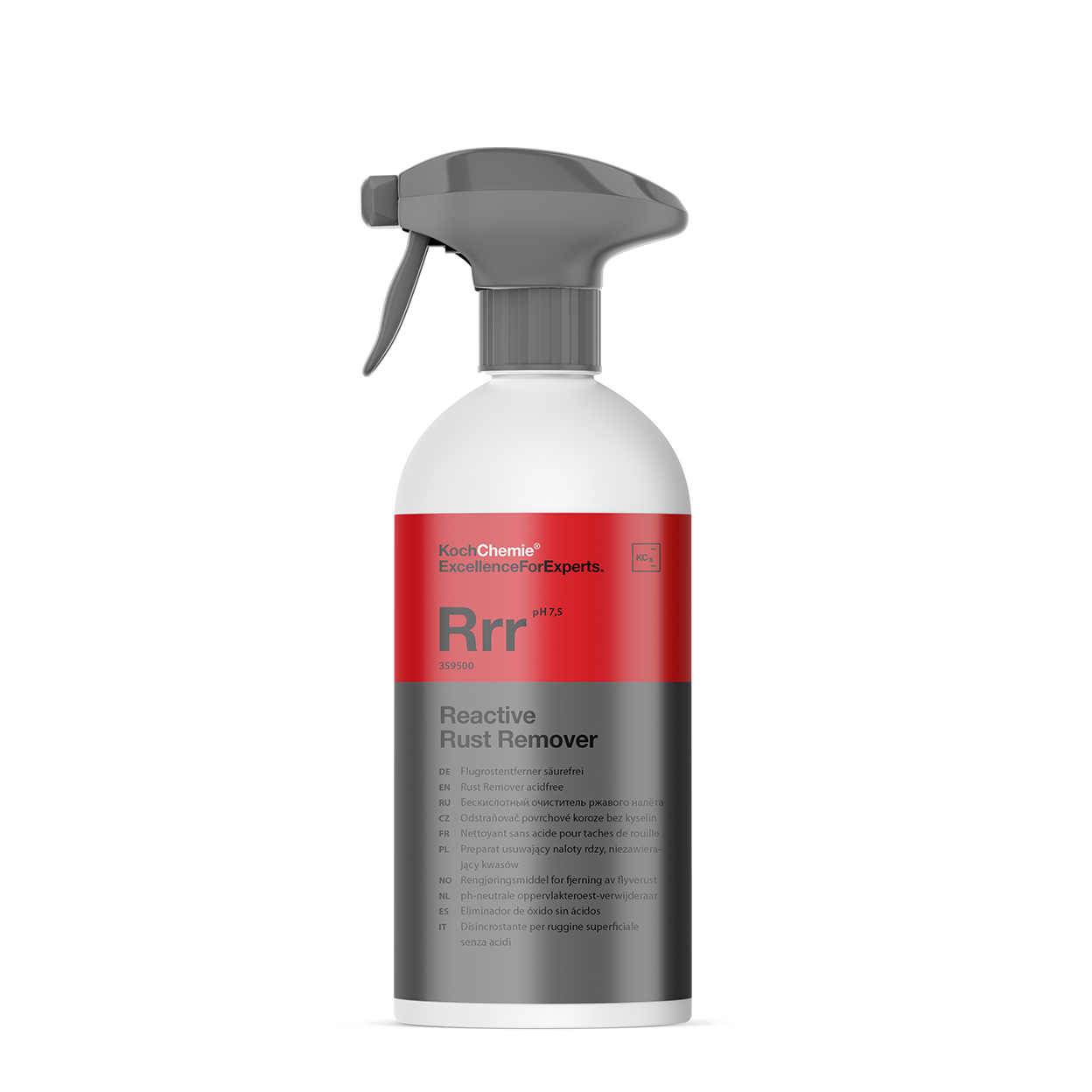 Очиститель ржавого налета Koch-Chemie Reactive Rust Remover Rrr бескислотный 500 мл