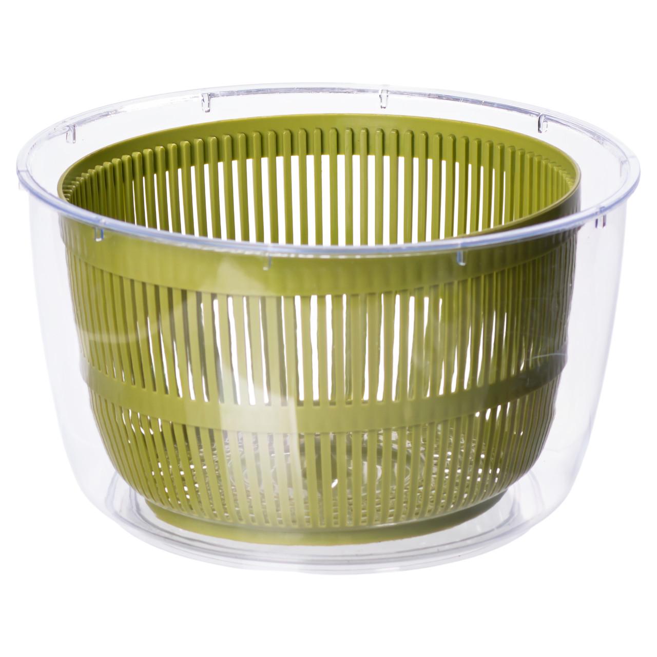 Сушилка для салата Salad Spinner 18х25 см (HP-8-5) - фото 3 Сушилка для салата Salad Spinner 18х25 см (HP-8-5) - фото 3
