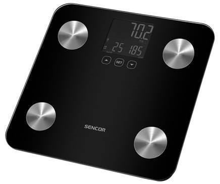 Весы напольные Sencor SBS6026BK с цифровым дисплеем Черный