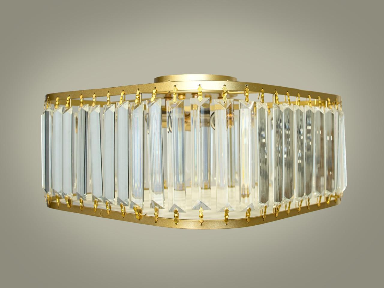 Люстра Diasha 8835-300G кришталева Золотистий