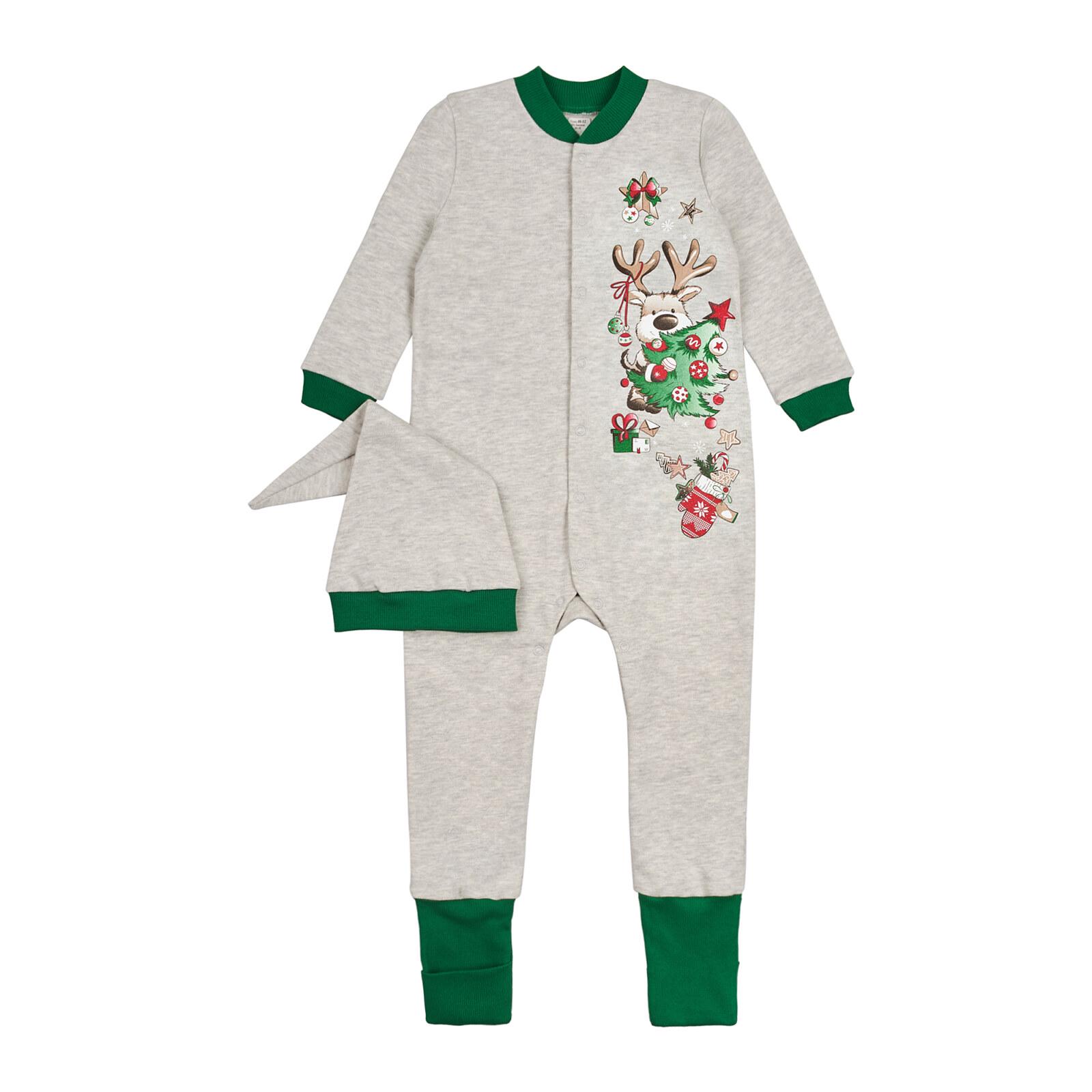 Пижама детская ЛяЛя 86 см Серый (К8ІН003)