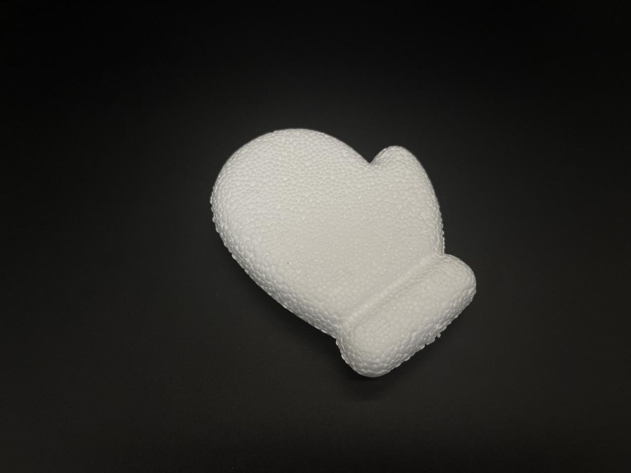 Заготовка для рукоделия пенопластовая Рукавичка 100х70 мм Белый (1461527538)