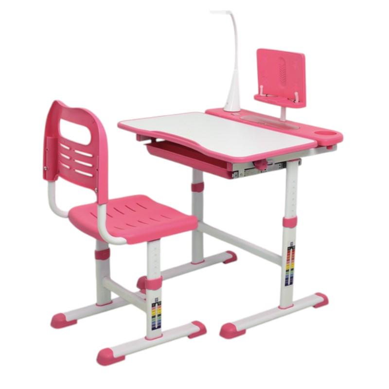 Парта дитяча Bambi та стілець із регулюванням висоти Рожевий (M 4428-8) - фото 7 Парта дитяча Bambi та стілець із регулюванням висоти Рожевий (M 4428-8) - фото 7