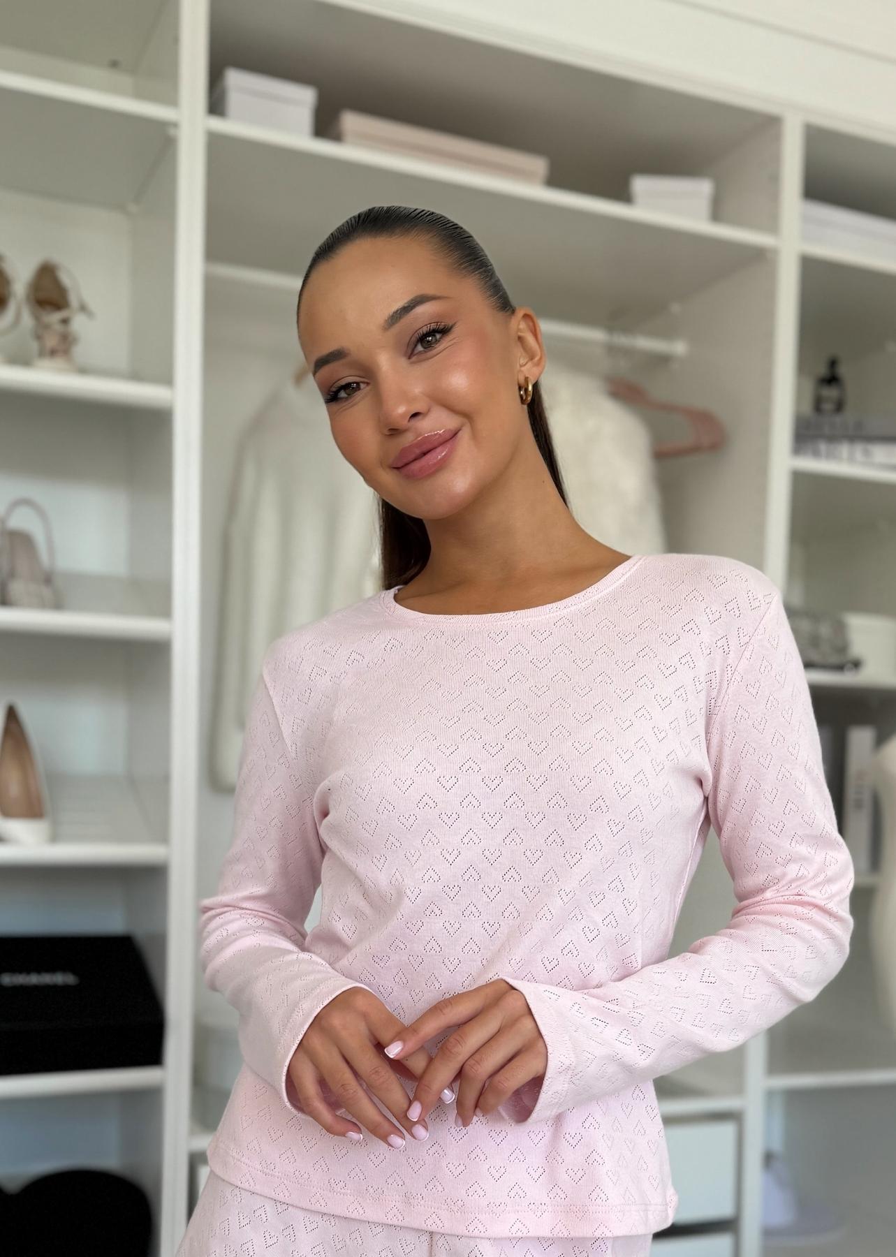 Лонслив женский COSY S/M Бледно-розовый (PH16)