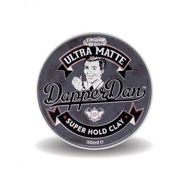 Матовая глина ультра для укладки волос Dapper Dan Ultra Matte Super Hold Clay 50 мл