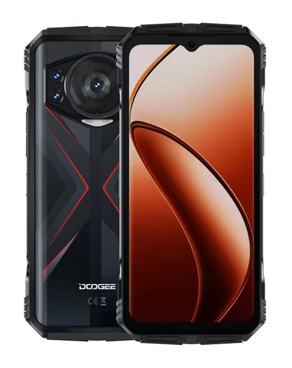 Смартфон Doogee S118 8/512 ГБ IP69K NFC Black/Red (20204303) - фото 3