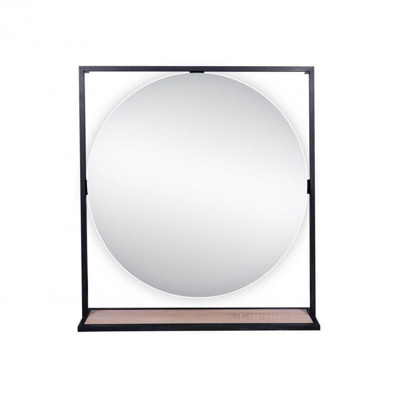 Зеркало Q-tap Taurus с LED-подсветкой Black/Whitish oak QT2478ZP800BWO Зеркало Q-tap Taurus с LED-подсветкой Black/Whitish oak QT2478ZP800BWO