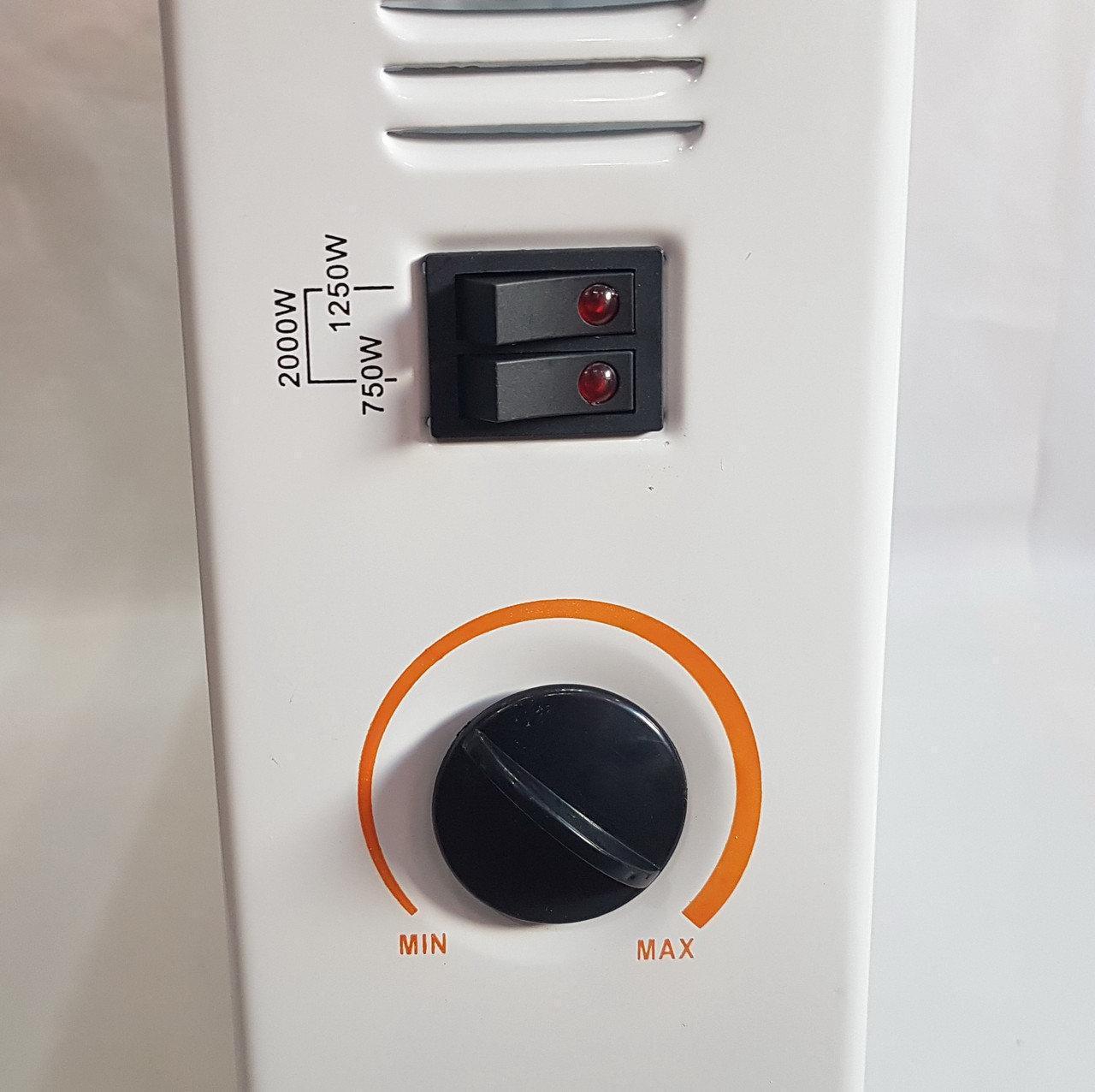 Конвектор электрический Crownberg CB-2000 2000 W White - фото 4 Конвектор электрический Crownberg CB-2000 2000 W White - фото 4