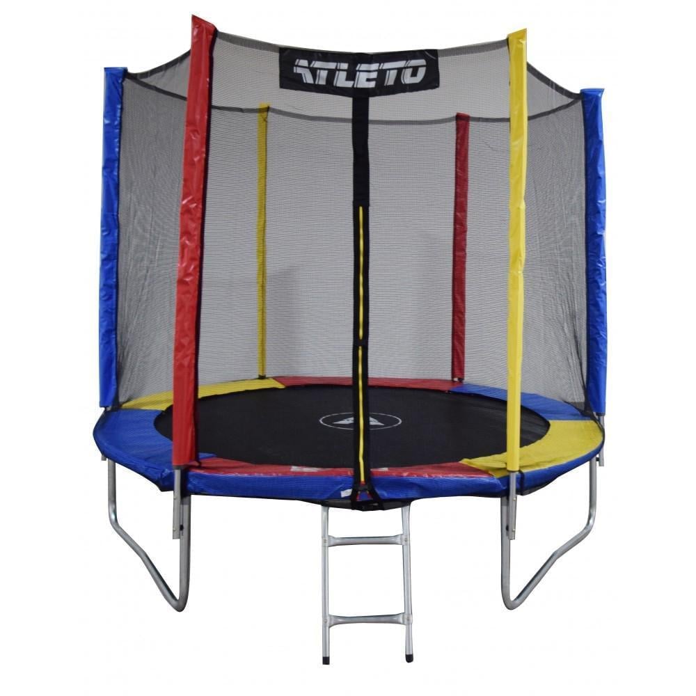 Батут с мячом Atleto с сеткой 252 см Multikolor (21-76-21000131) Батут с мячом Atleto с сеткой 252 см Multikolor (21-76-21000131)