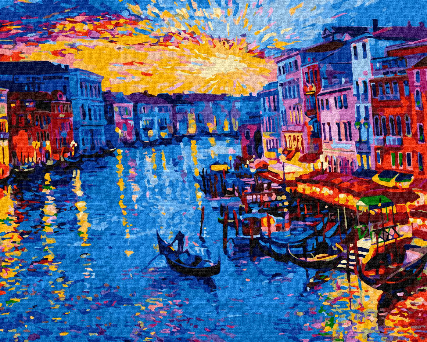 Картина по номерам Идейка Волшебный закат 40x50 см (Id-KHO2157)