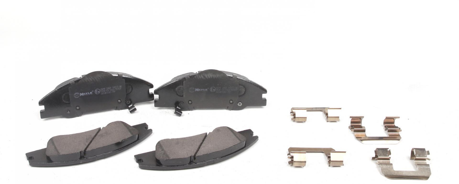 Колодки тормозные передние Meyle Kia Cerato 04- (025 242 1817/W MEYLE)