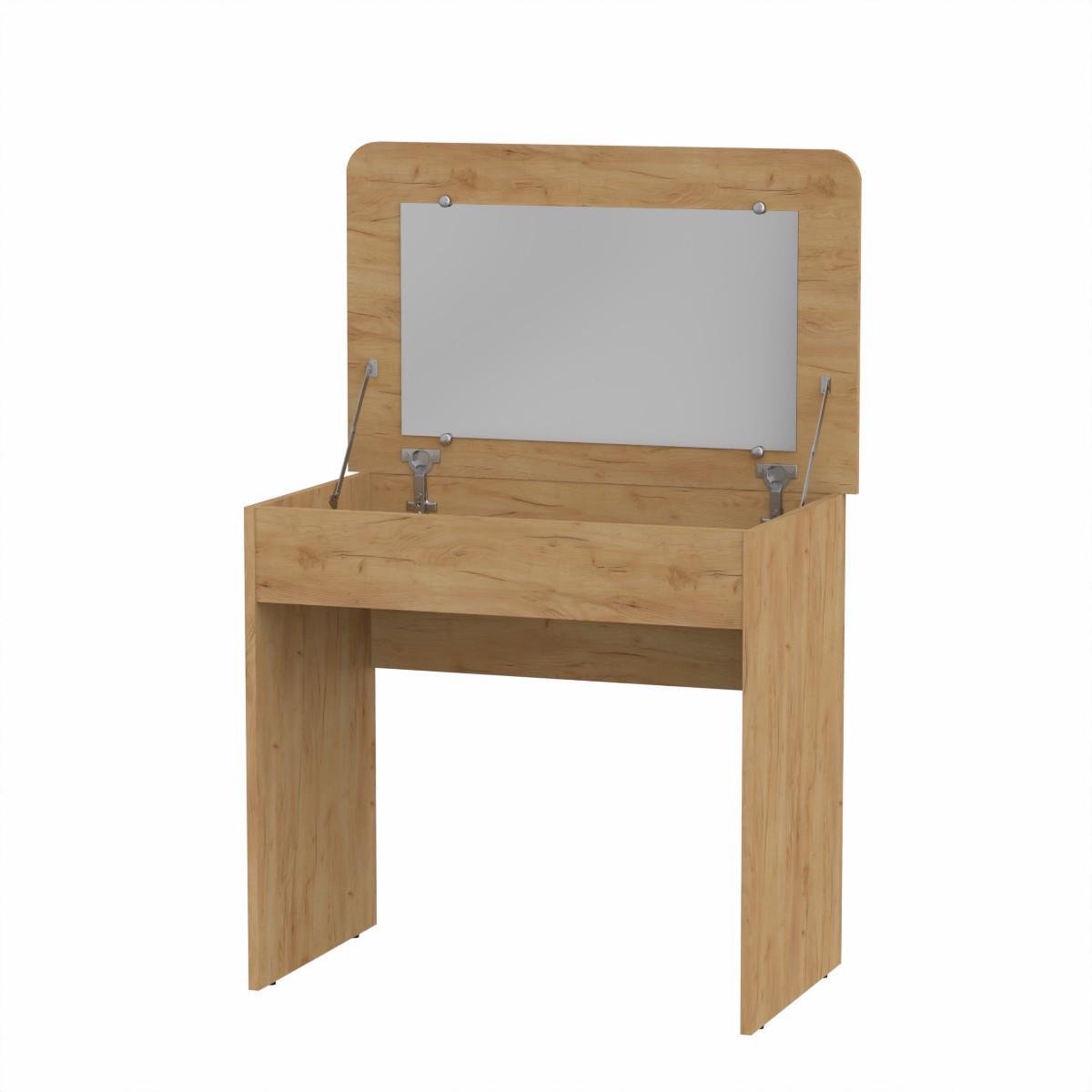 Трюмо Компанит 7 80х50х120,5 см Дуб крафт золотой (26624090) - фото 1