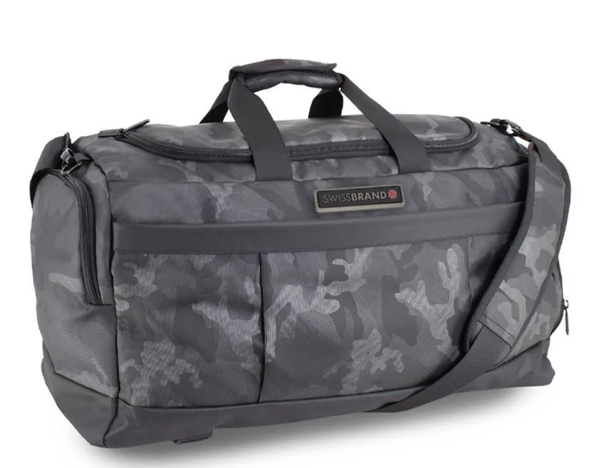 Дорожная сумка Swissbrand Boxter Duffle Bag 46 Dark Camo (SWB_DBBOX)