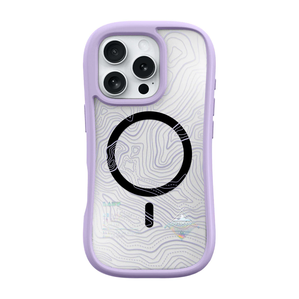 Чехол-накладка Laut POP ADVENTURE for iPhone 16 Pro Max with MagSafe, Spring Violet (L_IP24D_PA_PU)