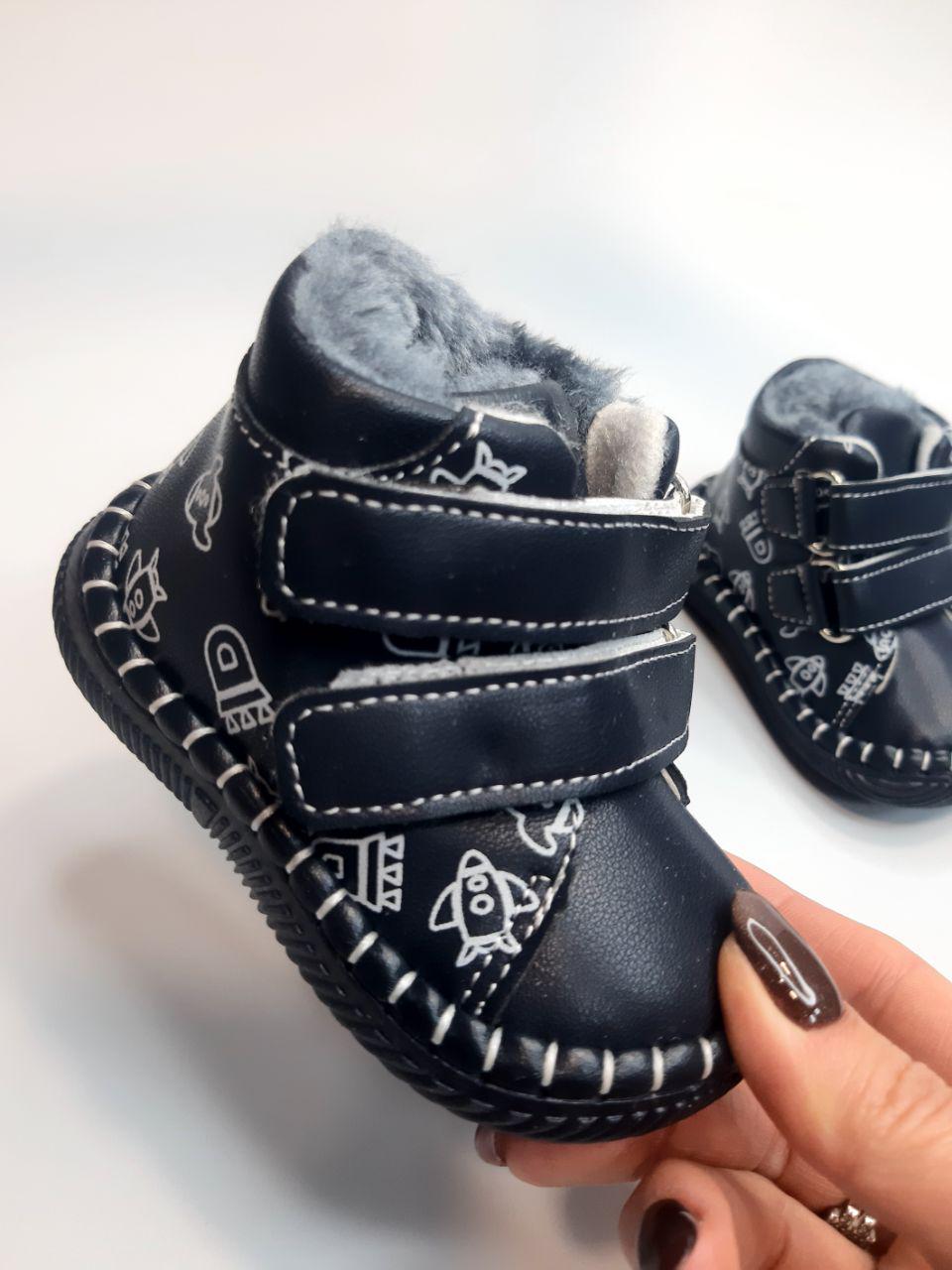 Пинетки для мальчика Apawwa р. 18 11,8 см Синий (120 navy) - фото 2 Пинетки для мальчика Apawwa р. 18 11,8 см Синий (120 navy) - фото 2