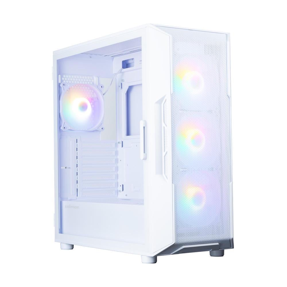 Корпус для компьютера Zalman I3 Neo V2 Mid Tower mini-ITX/micro-ATX no PSU Белый (I3NEOV2WHITE)