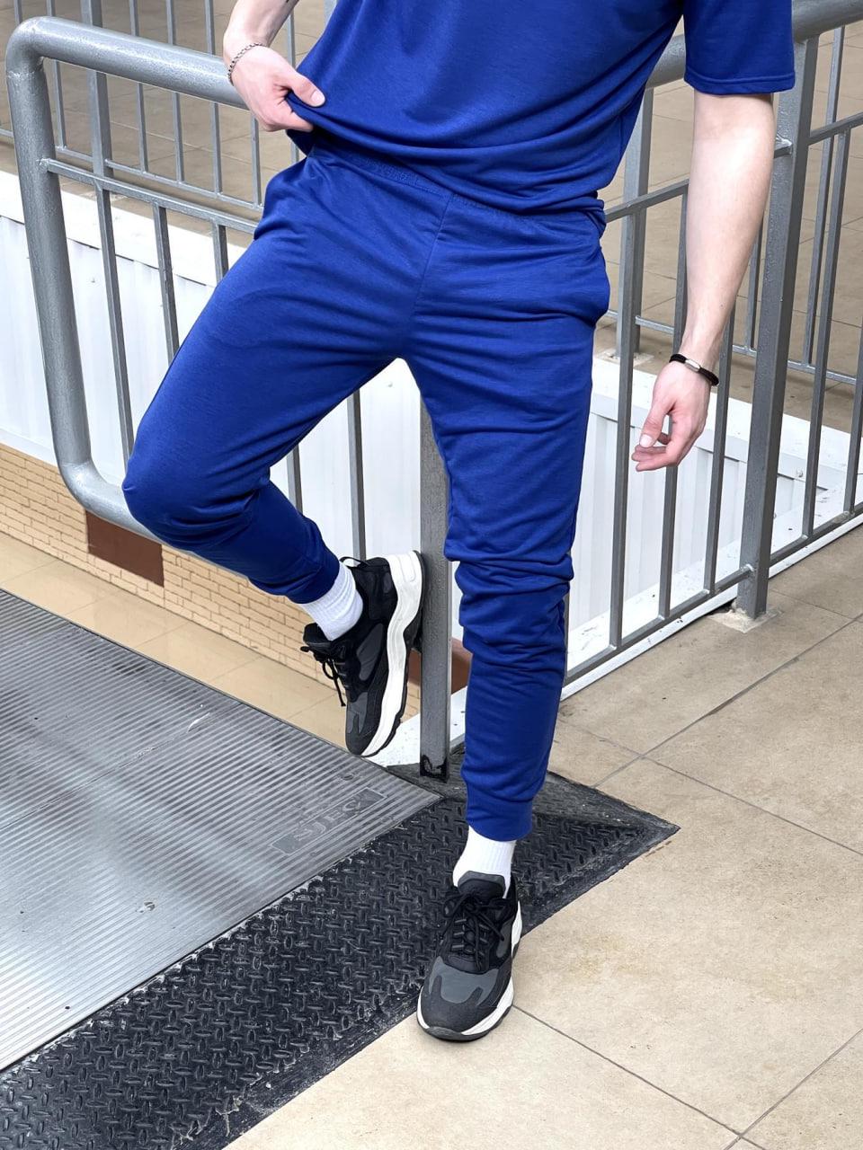 Спортивные штаны мужские Lou 3XL Синий (1514659784/5)