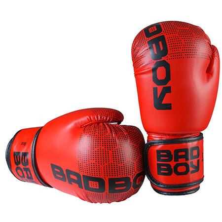 Перчатки боксерские BADBOY Жираф DX 10oz Красный (BB-JR10R-2046)