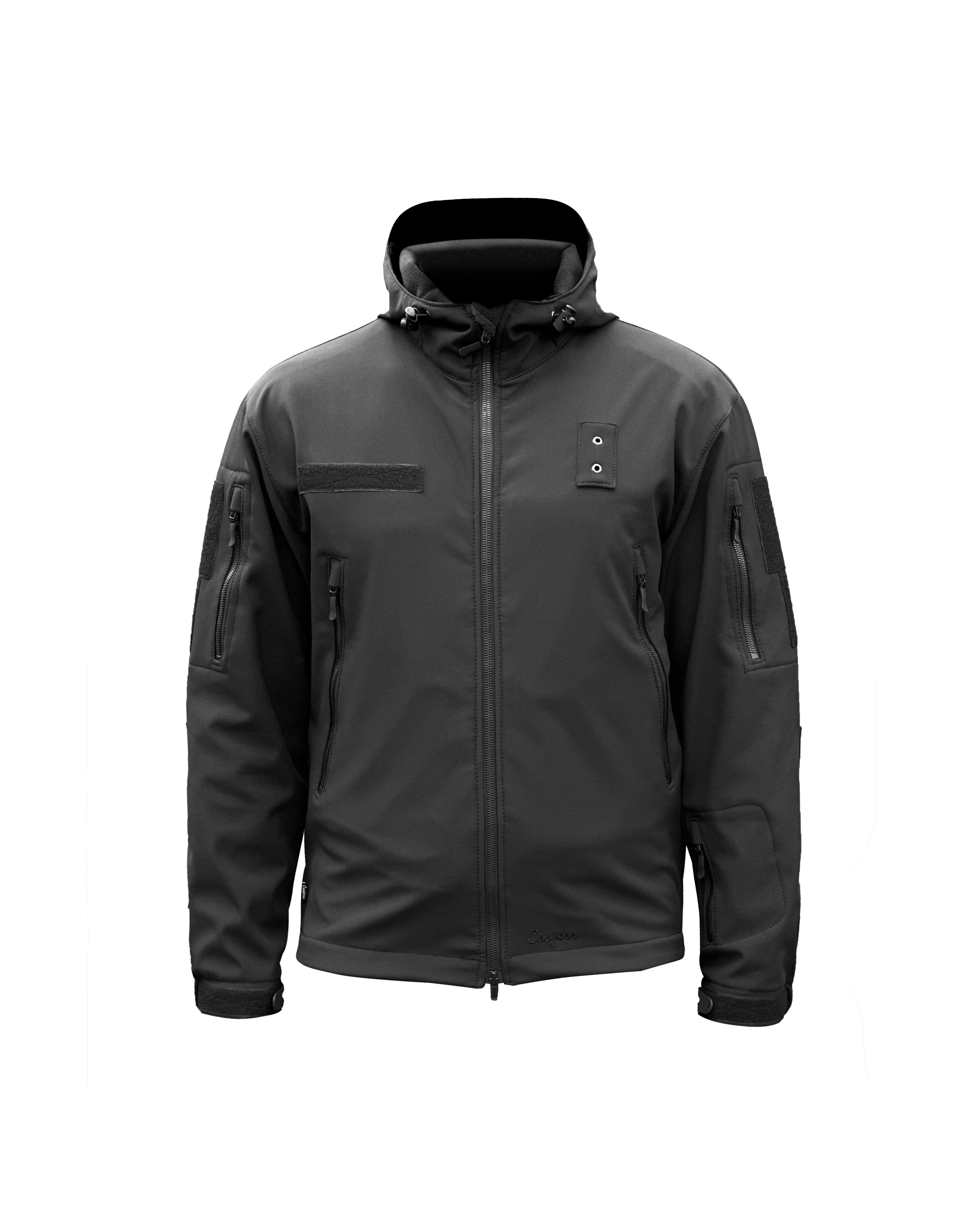 Куртка военная COOPERR Soft Shell II XS Черный (KUR-1.1.XS)
