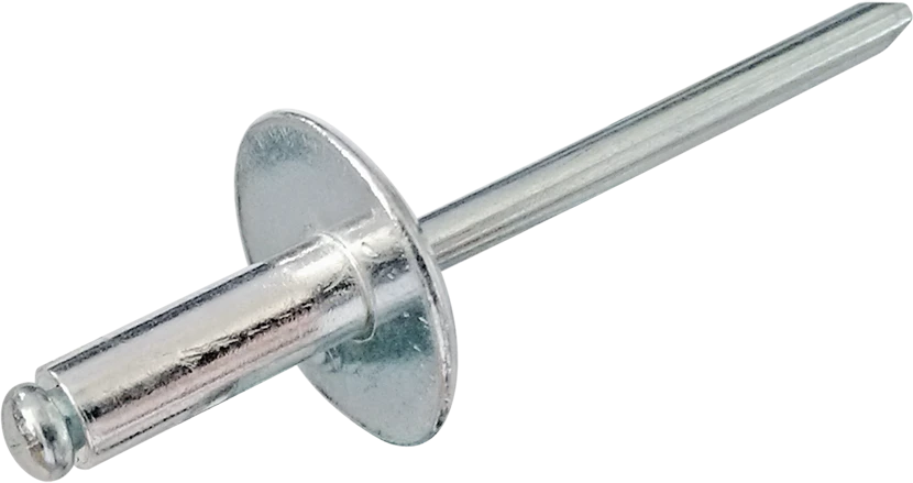 Заклепка плоская Steelfix увеличена ISO15981 4х12 D12 Al/St 6-8 50 шт. (052626)
