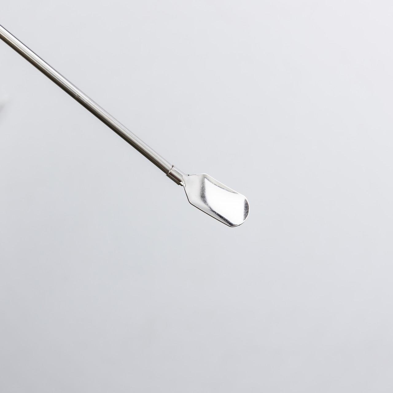 Набор многоразовых ложек-трубочек 6 шт для напитков 22 см с щеткой для мытья из нержавеющей стали Серый - фото 3 Набор многоразовых ложек-трубочек 6 шт для напитков 22 см с щеткой для мытья из нержавеющей стали Серый - фото 3